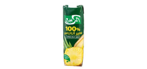 عصير الربيع نكهة أناناس 1لتر