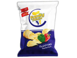 شيبس فاميلي نكهة البابريكا