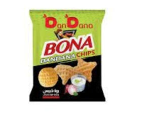 دندنه شيبس نكهة لبنة وأعشاب 100فلس