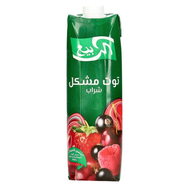 عصير الربيع نكهة توت مشكل 1لتر