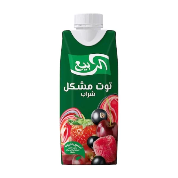 عصير الربيع نكهة توت مشكل 330مل