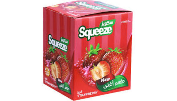 عصير سكويز نكهة فريز *12