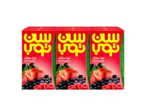 عصير سن توب فواكة حمرا 125مل 1*24