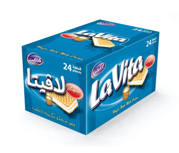 كتاكيت لافيتا ويفر بالفانيلا 22 غم