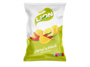شيبس ليون شطة وليمون 50غم