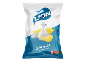 شيبس ليون ملح وخل 50غم