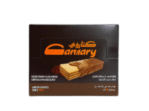 كناري ويفر مغطس بالشوكالاته 20غم *24