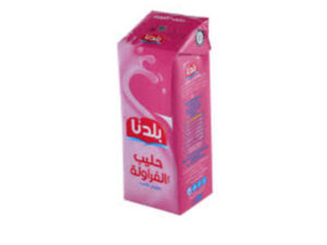 مطعمات بلدنا فراولة وحليب250مل*24