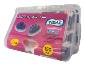 فيدال كاندي شكل توت ازرق 150