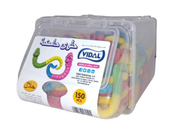 فيدال كاندي شكل دودة حامضة 150