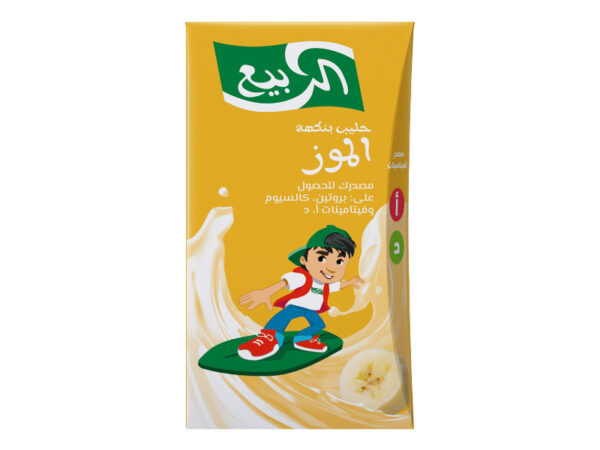 مطعمات الربيع موز وحليب 125مل